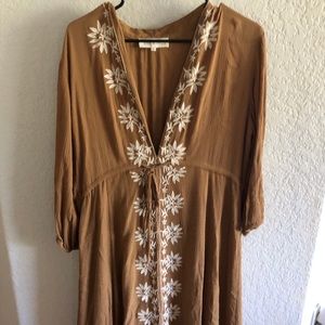 Free People look a like midi dress